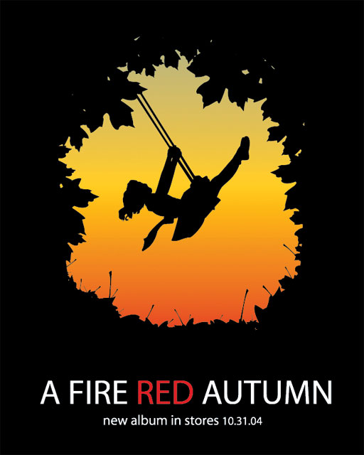 A Fire Red Autumn