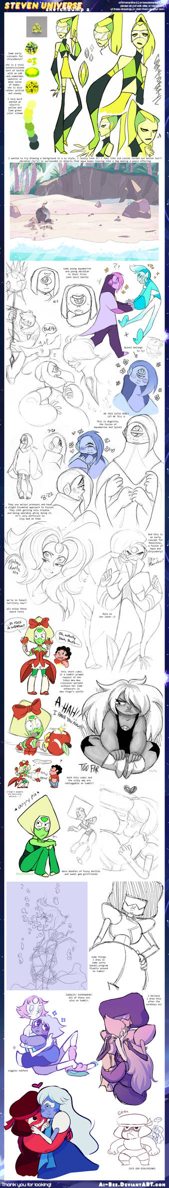 Steven Universe Sketchdump 2