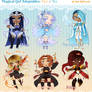 Magical Girl Adopts - Fire n' Ice [sold!]