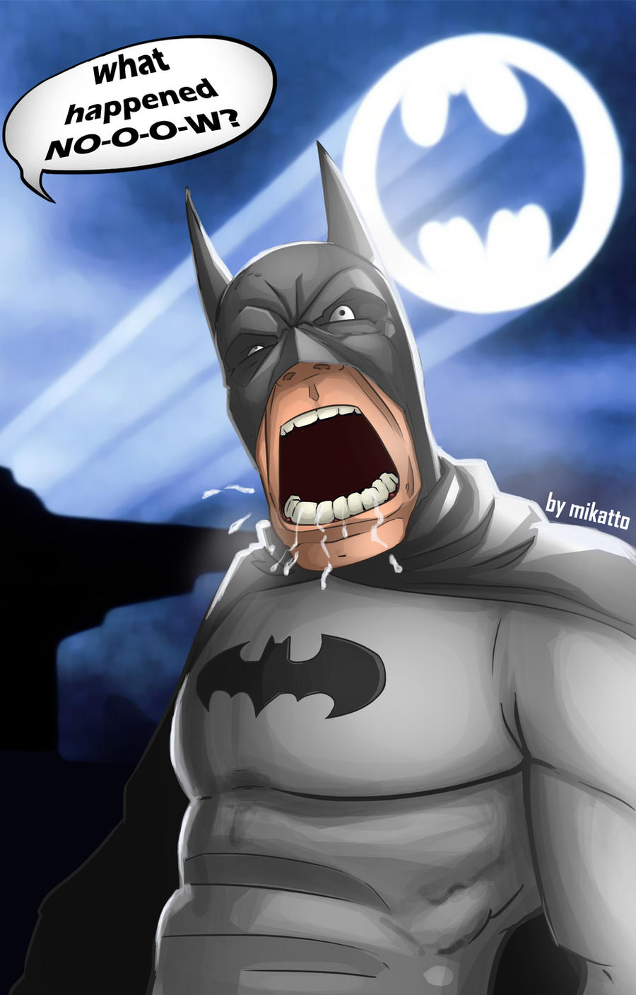 Crazy Batman by Mikatto on DeviantArt