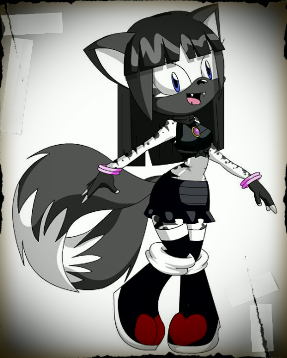 Xilla (A Kitsune Black Fox)