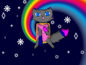 Stormy as Nyan Cat