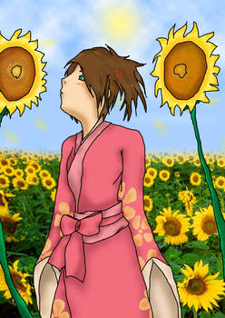 Fuu Sunflowers - By JuliePheng