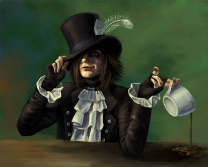 Mad as a Hatter Self Portrait