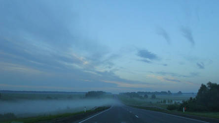 mist before dawn