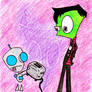 Zim, Gir, and a Toaster?