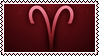 Aries stamp