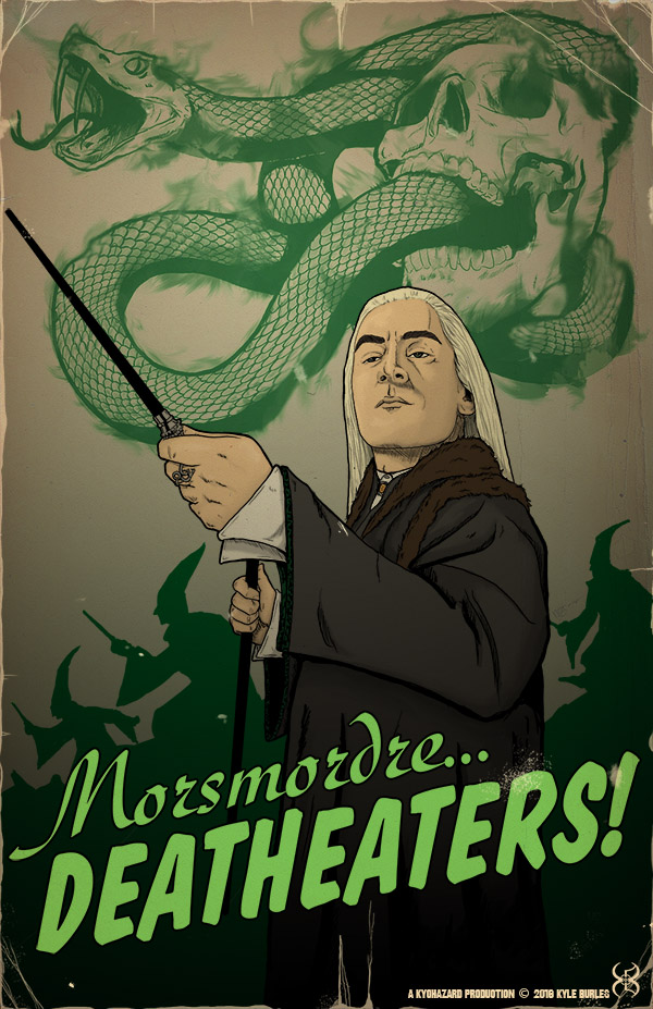 Morsmordre... Deatheaters! by Kyohazard