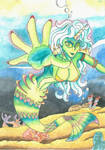 Character highlight: Magelline [Abyssal Mermaid] by MidnightDJ-SK