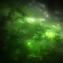 green space nebula texture