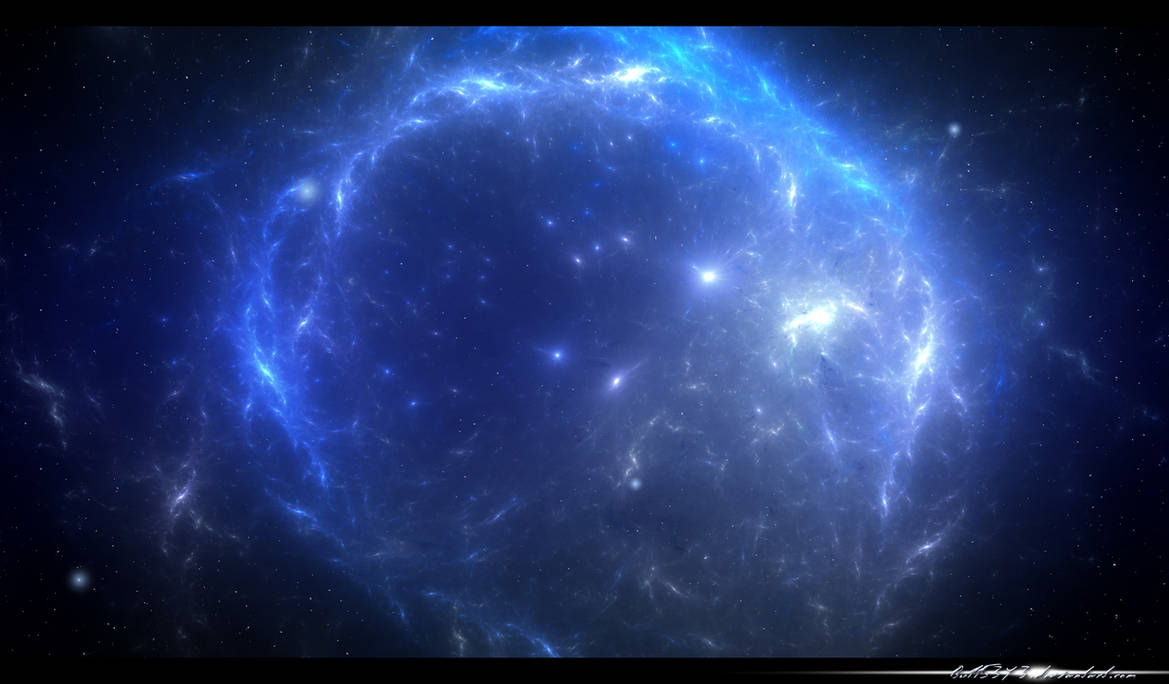 Blue ring nebula by Bull53Y3