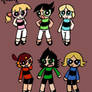 Random PPG and RRB genderbend :D