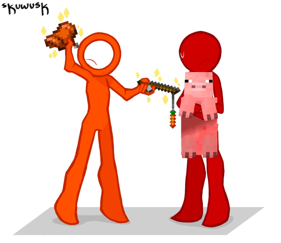 Animation vs Minecraft fanart! 4! by sKuwusK on DeviantArt