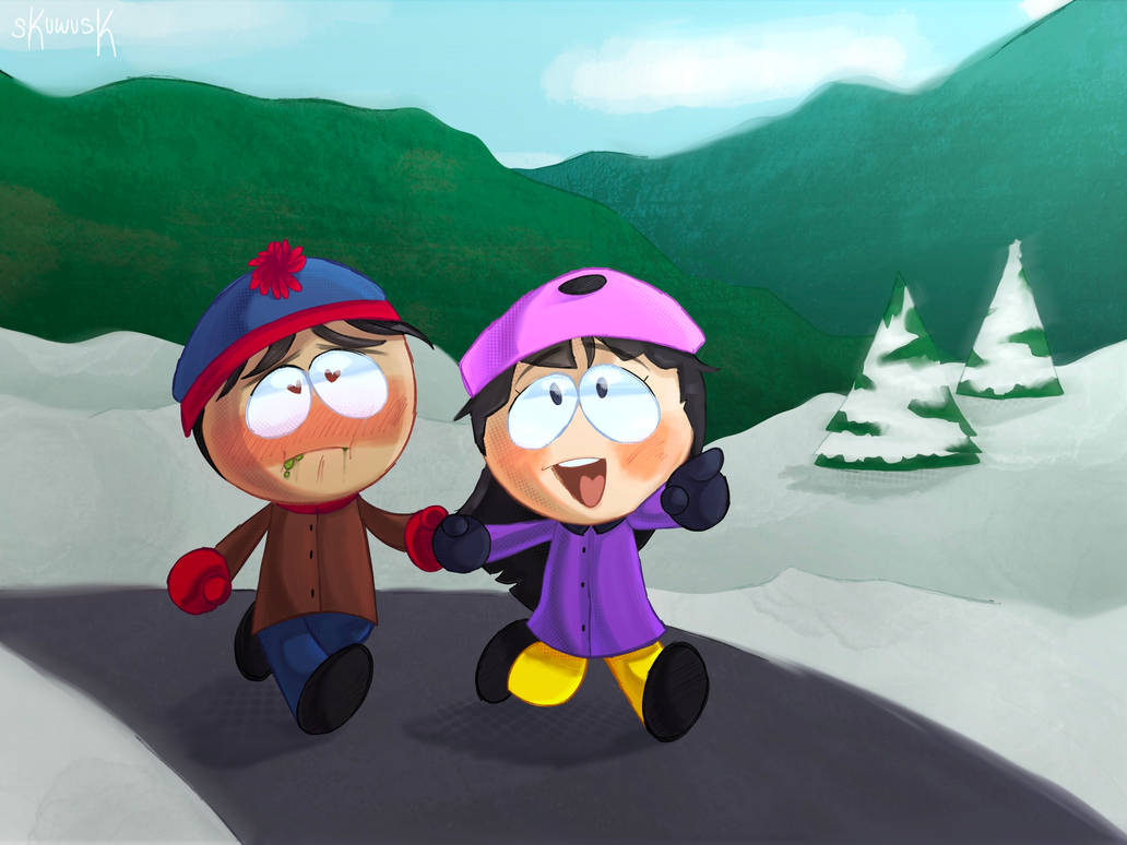 South Park Stan and Wendy by sKuwusK on DeviantArt