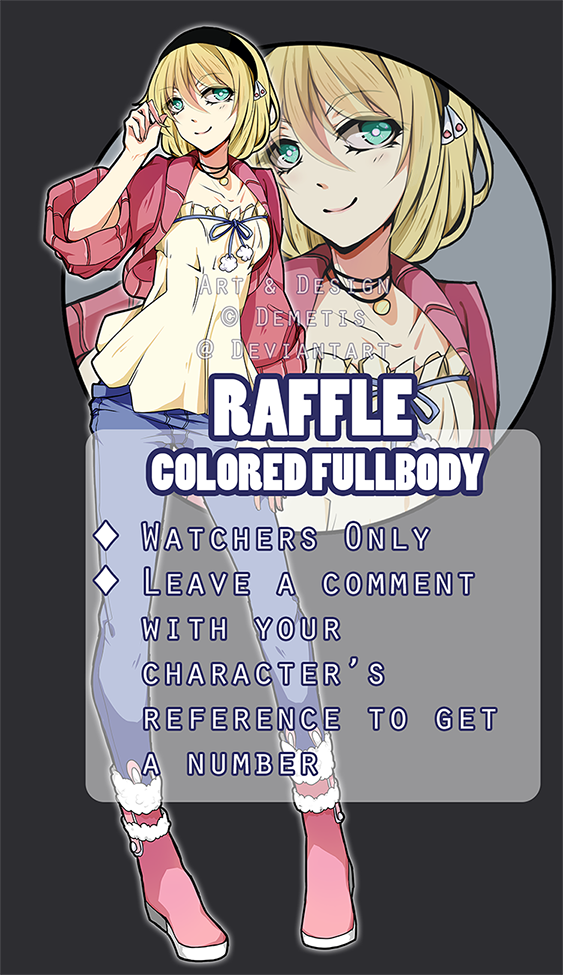 [Raffle] Colored Fullbody [Closed]