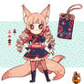 [CLOSED] Mankaigitsune 1 - ADOPTABLE AUCTION