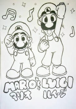 Mario and Luigi WIP