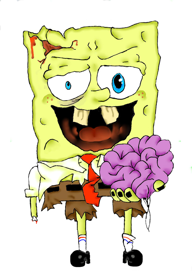 Sunger Bob Zombies: Zombie Spongebob By Trolololoman95 On DeviantArt.