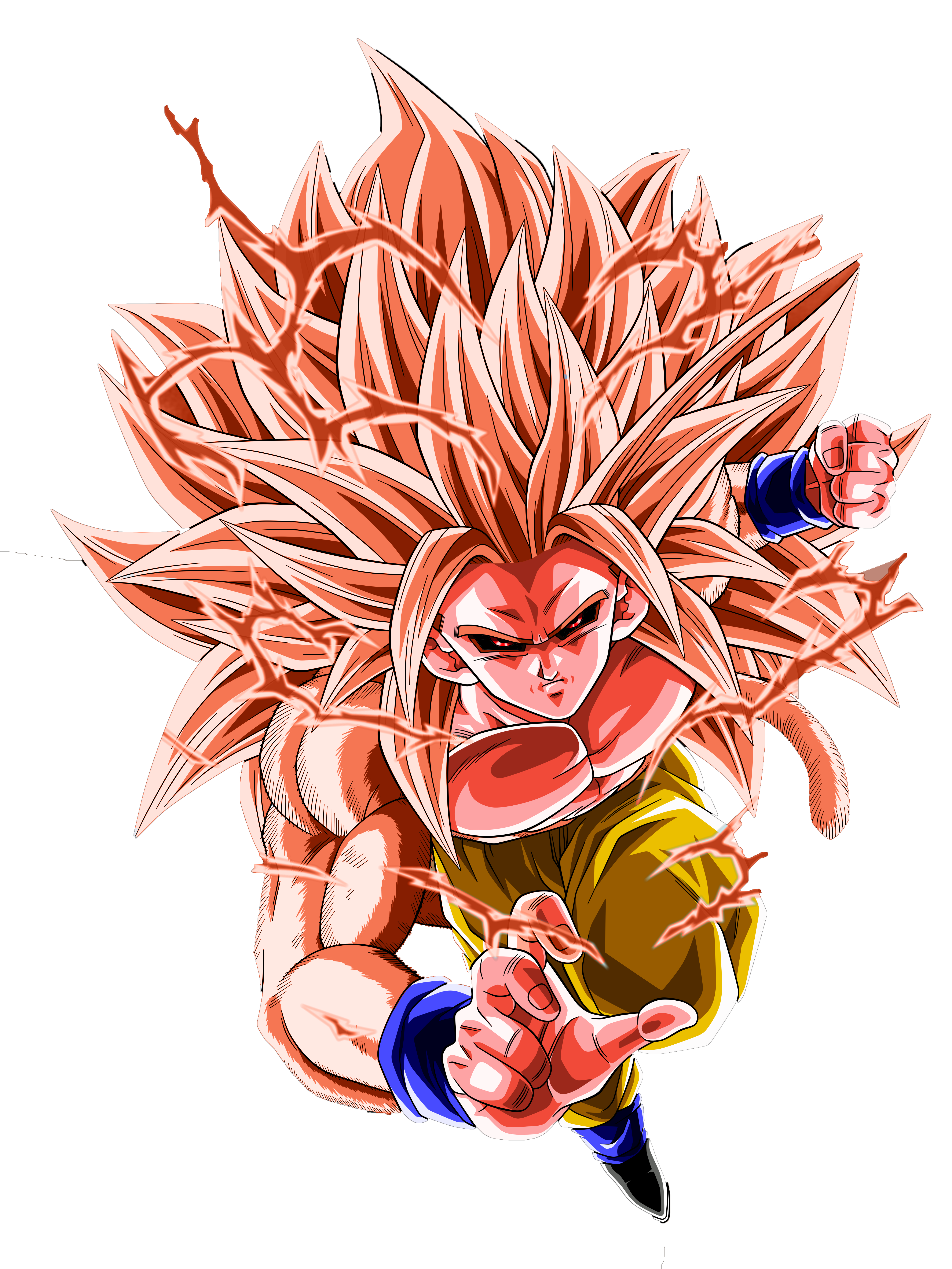 Goku SSJ5 Limit Breaker (My Version) by VectorxD115 on DeviantArt