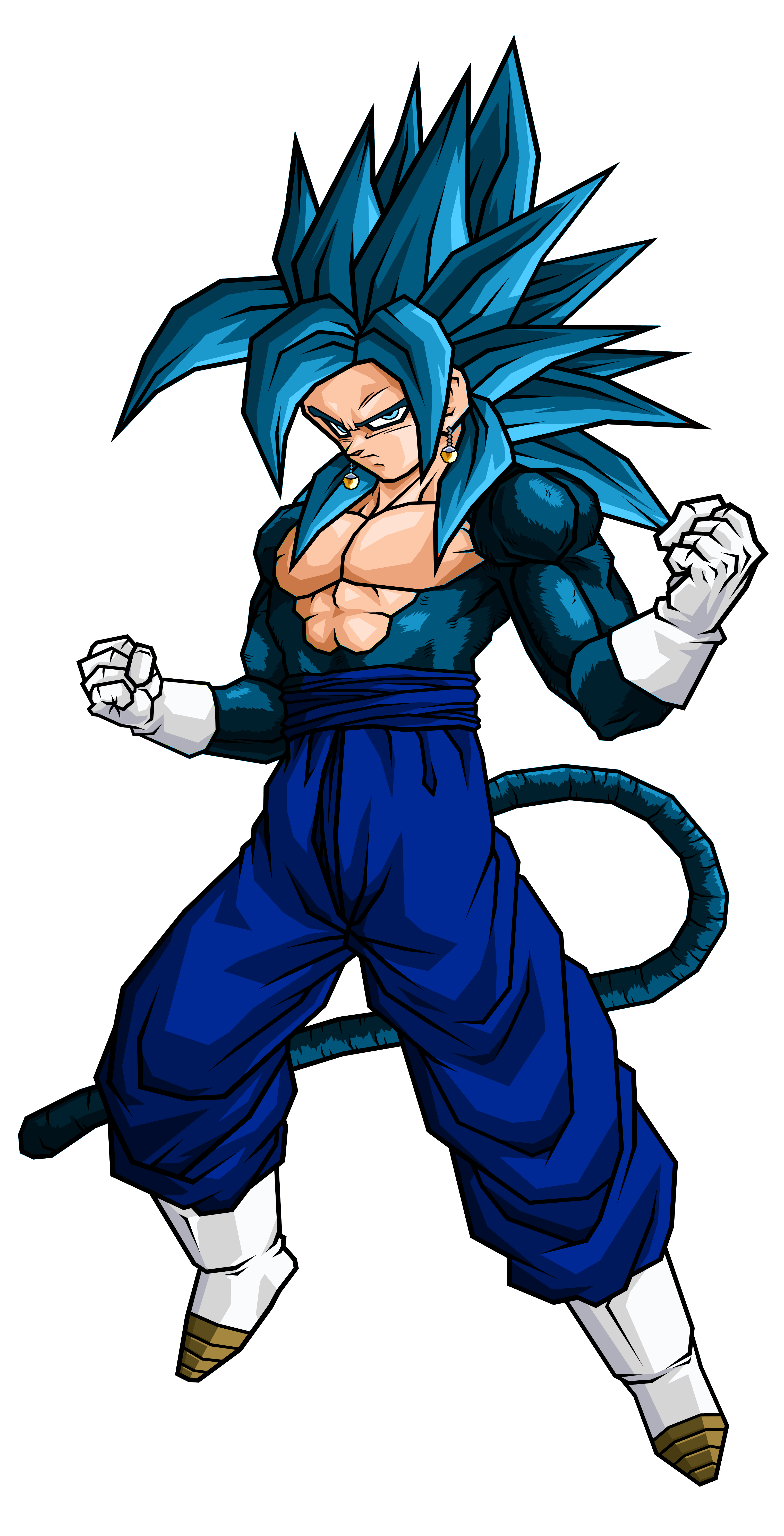 Gogeta Super Saiyajin 4 Blue by NarihiCharm on DeviantArt