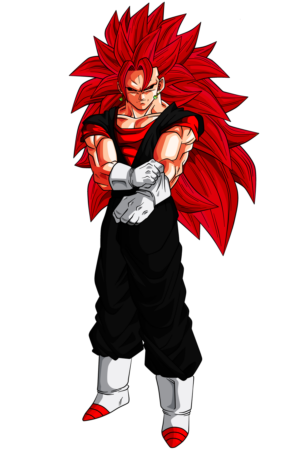 Evil Vegetto SSJ3 Full by DARCLES297-GT on DeviantArt