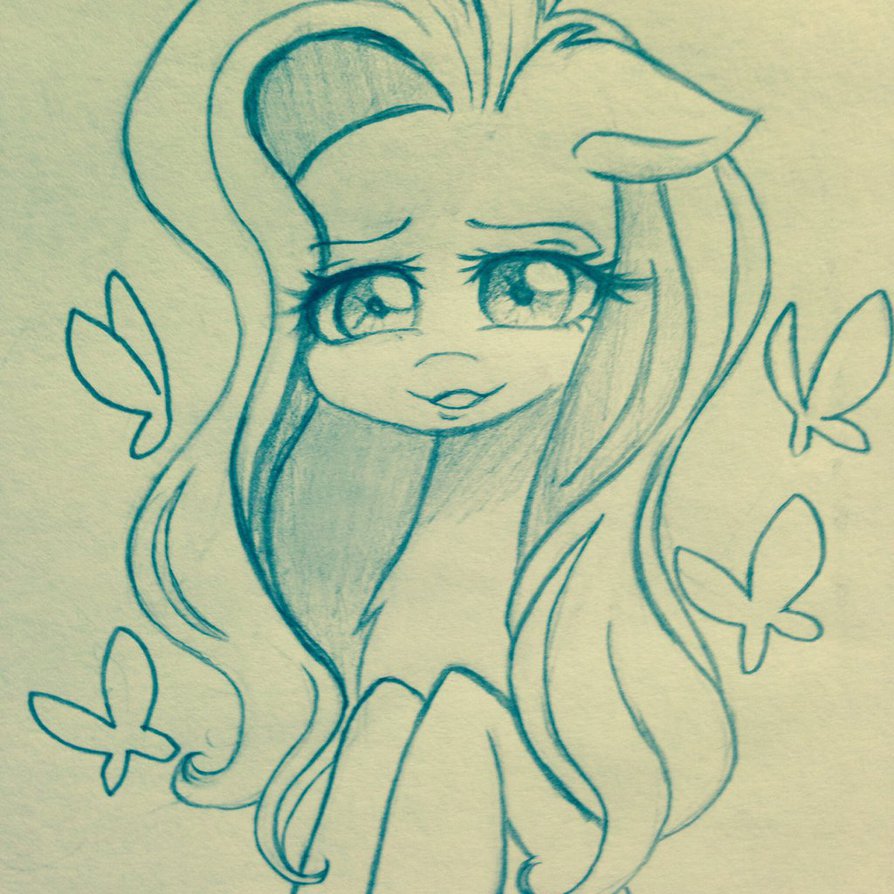 Flutters stare