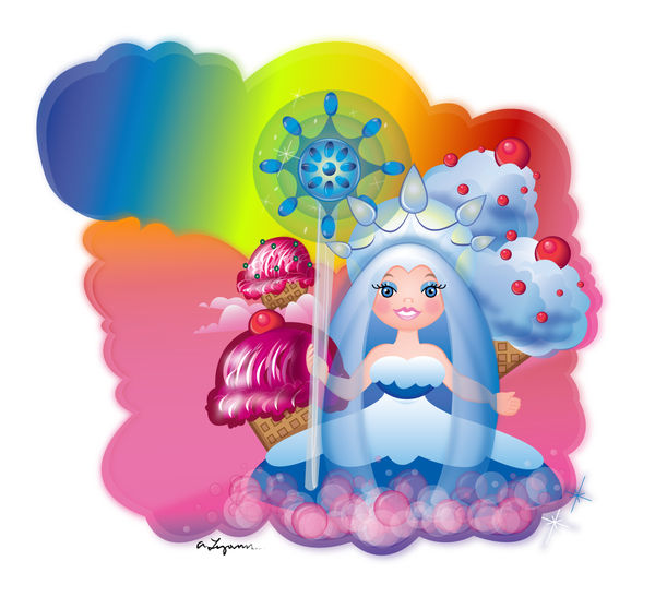 Candyland - Queen Frostine by DJLAZA on DeviantArt