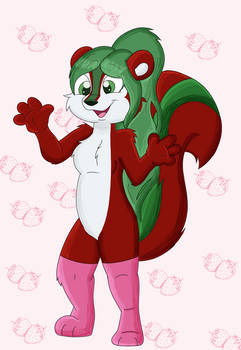 Kira the Strawberry Skunk