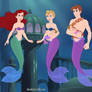 Ariel meets the mertwins