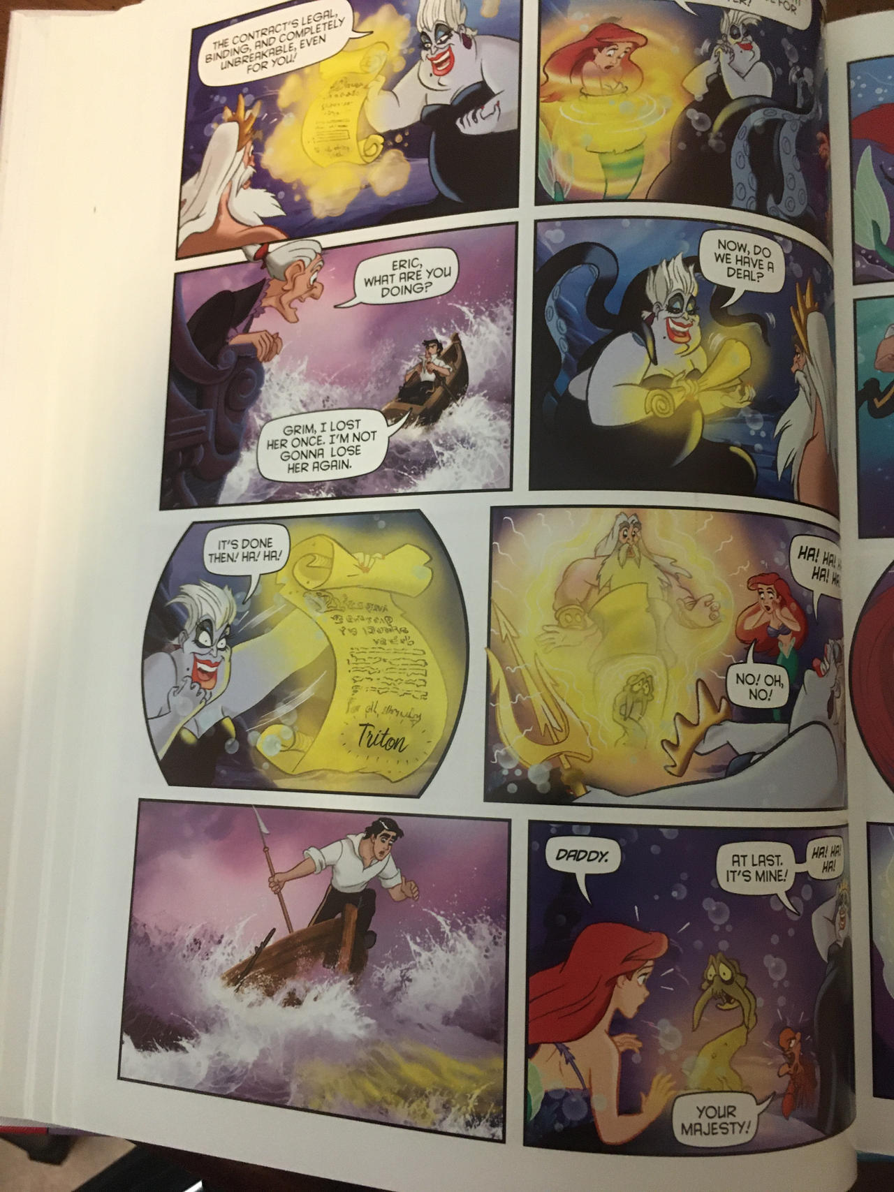 The Little Mermaid Disney Comics page 39 by tron30 on DeviantArt