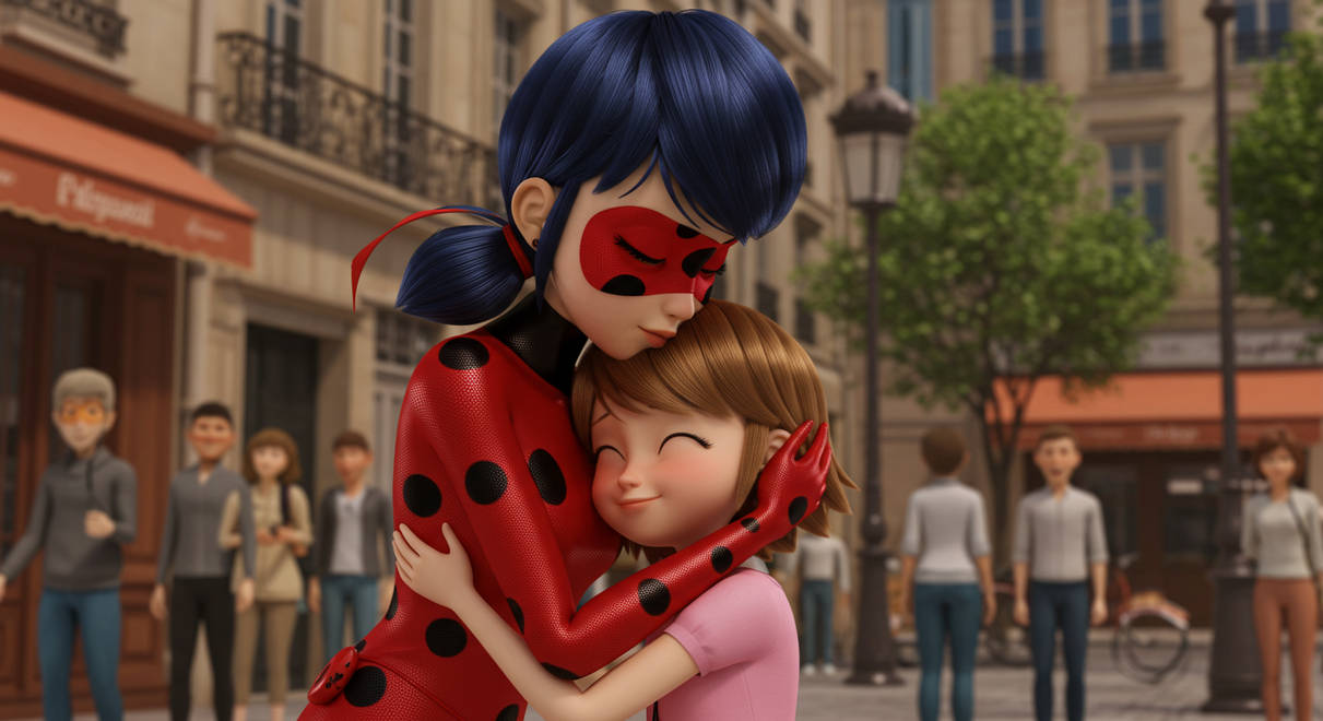 Ladybug: You are the sweetest girl I've ever met. by tron30 on DeviantArt