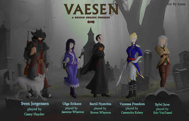 [Commission] - Party of Five - Vaesen Tabletop ga