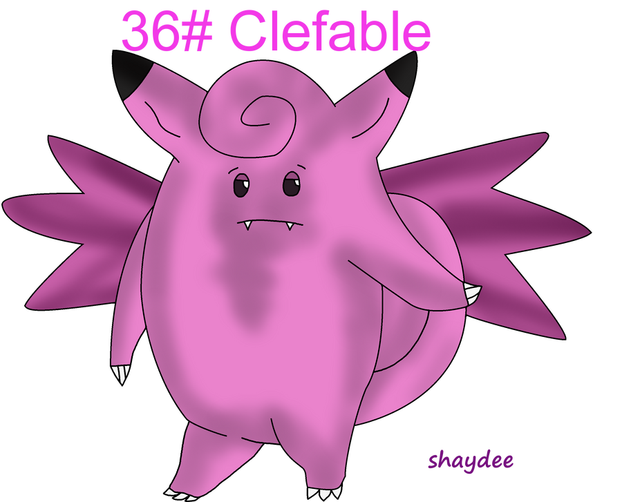 Clefable by The-Real-Shaydee on DeviantArt
