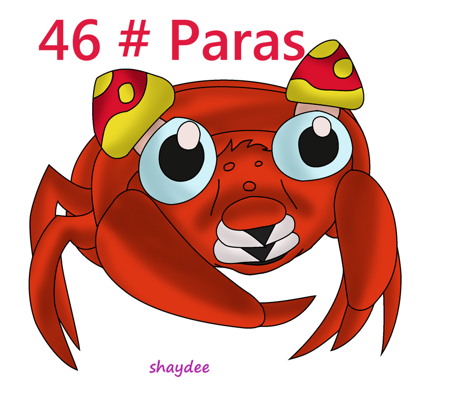 Paras by The-Real-Shaydee on DeviantArt