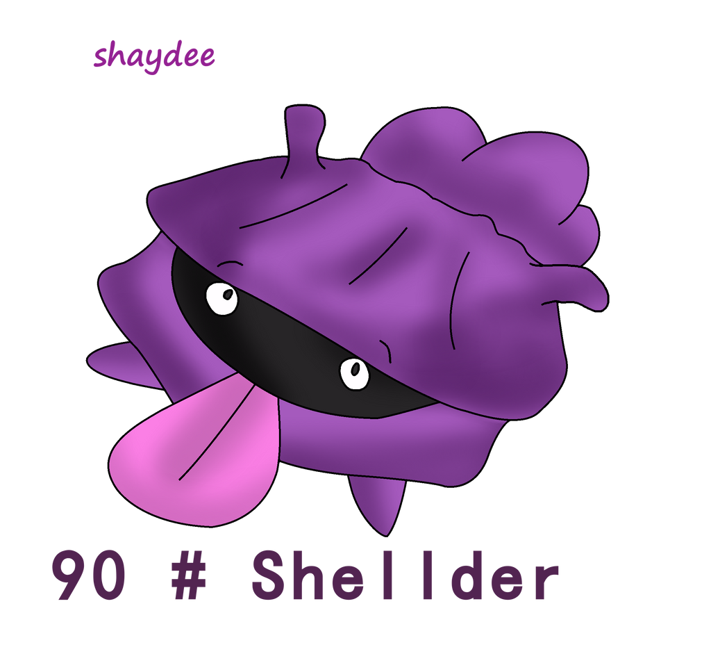 Shellder Character Shellder by The-Real-Shaydee on DeviantArt