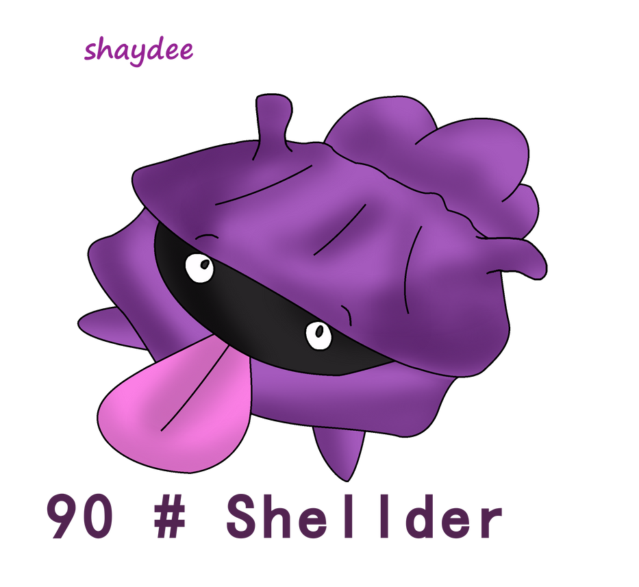 Shellder by The-Real-Shaydee on DeviantArt