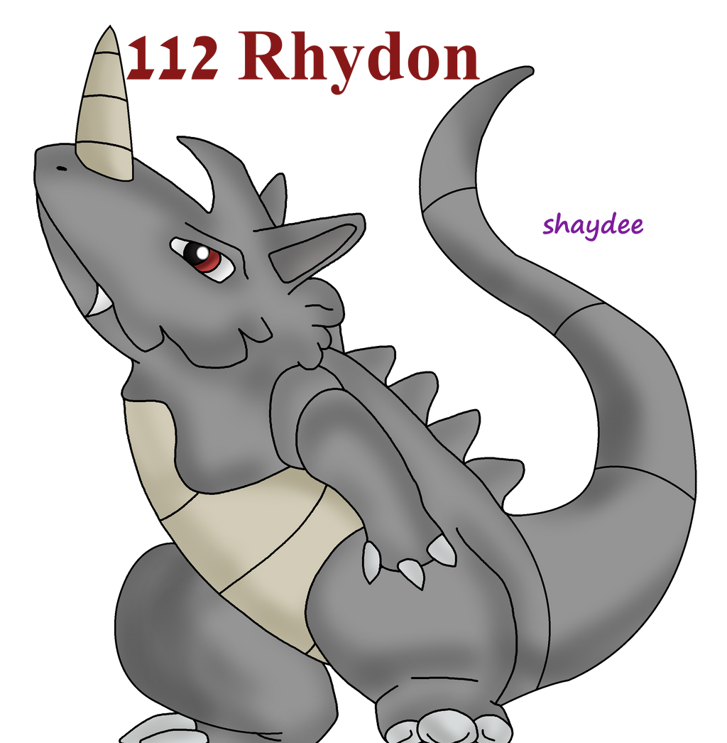 Rhydon by The-Real-Shaydee on DeviantArt