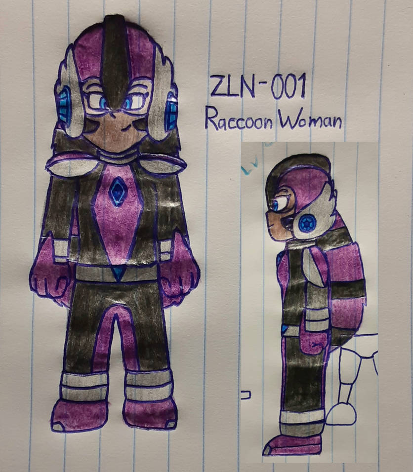 Scp Raccoon Raccoon Woman (ZRN-001, v1) by SCGDeviantart on DeviantArt