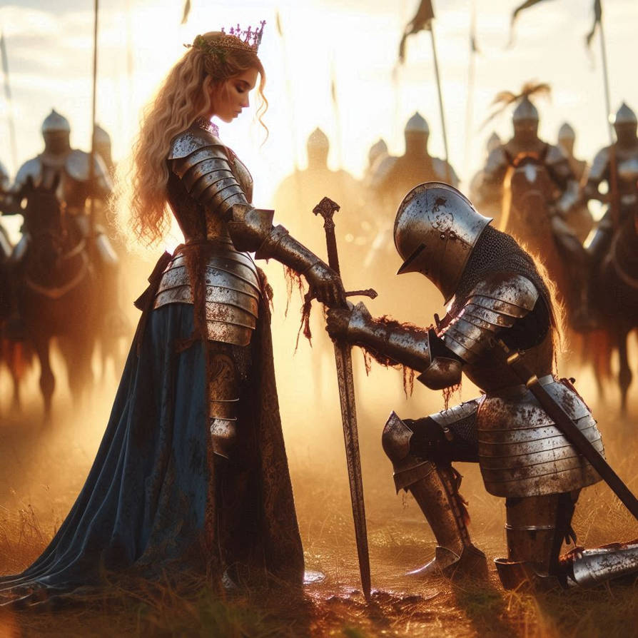 Designated Knight Receiving The Knighthood by dameknight on DeviantArt
