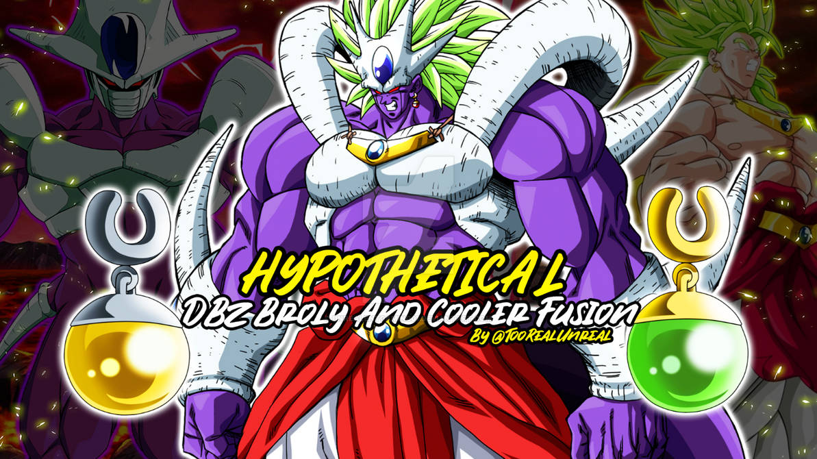 Potara Fusing DBZ Broly And Final Form Cooler Potara Fusion by UnrealEntGaming01 on ...