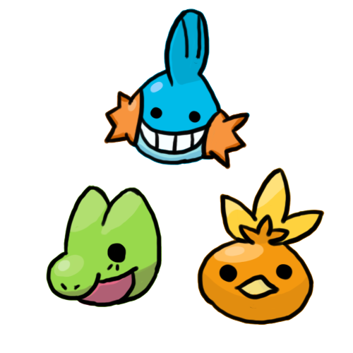 Hoenn Starters