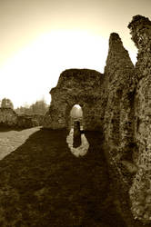 Doorway sepia