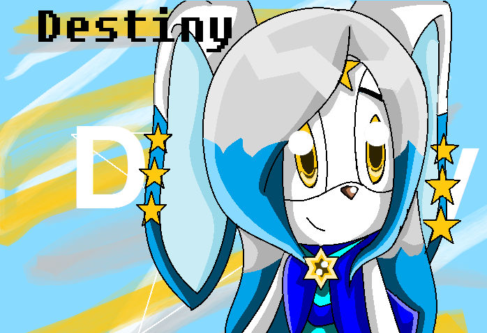 Destiny the rabbit by SaraBlueTheHedgehog on DeviantArt