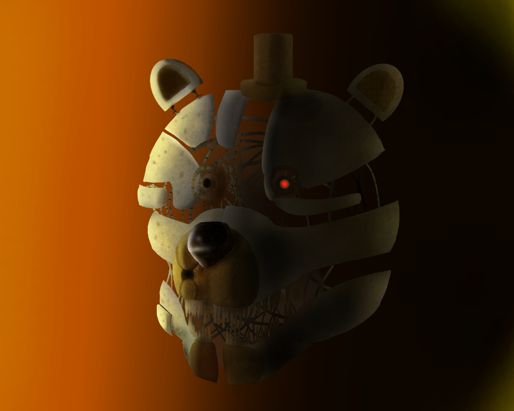 Molten Freddy (Head Wip) by 3D-Darlin on DeviantArt