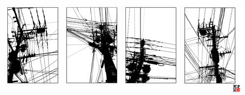 kyushyu telephone pole series