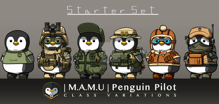 |M.A.M.U| - Penguin Pilot, Starter Set