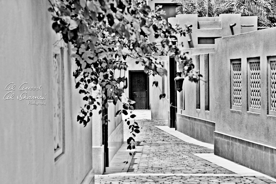 ...Old Town - Dubai BW...