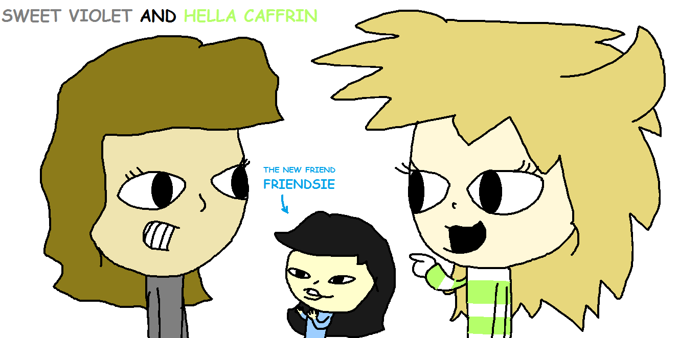 Sweet Violet And Hella Caffrin