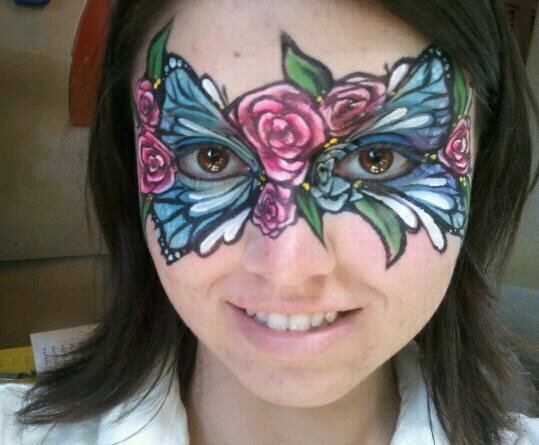 Butterfly Garden Mask