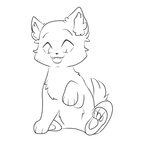 F2U Warrior Cat Headshot Base by Cogsadopts on DeviantArt